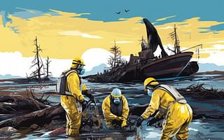 What is the role of government agencies in responding to oil spills?